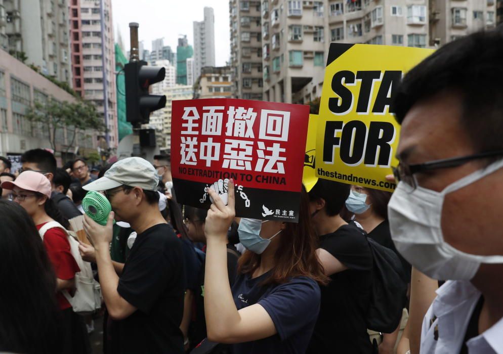 Protestas en Hong Kong