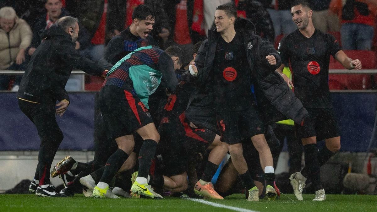 Benfica - FC Barcelona | El gol de Eric García