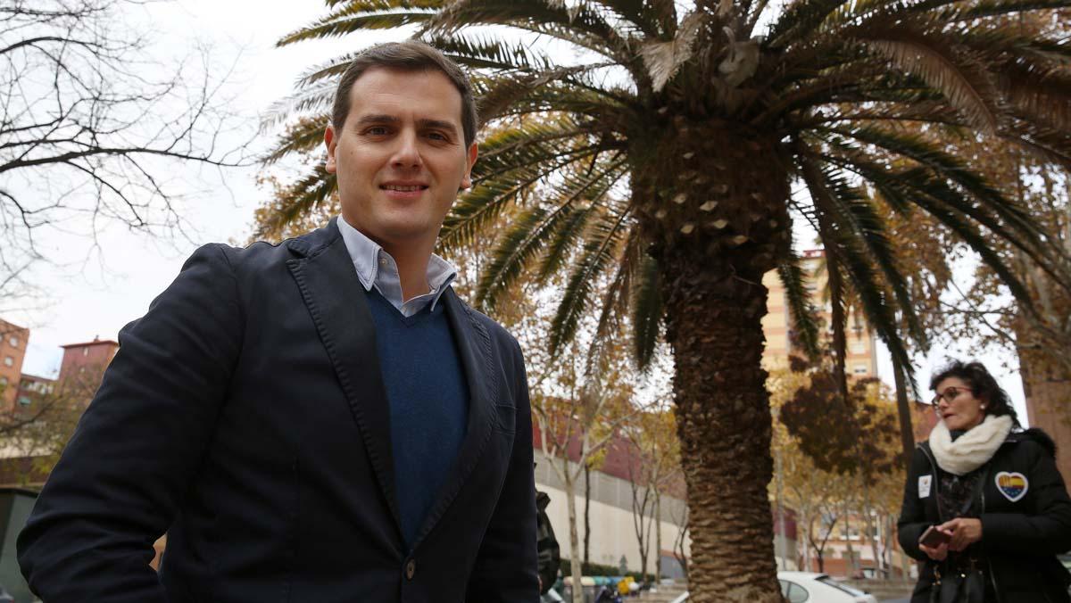 Entrevista a Albert Rivera, president de Ciutadans, a Mataró.