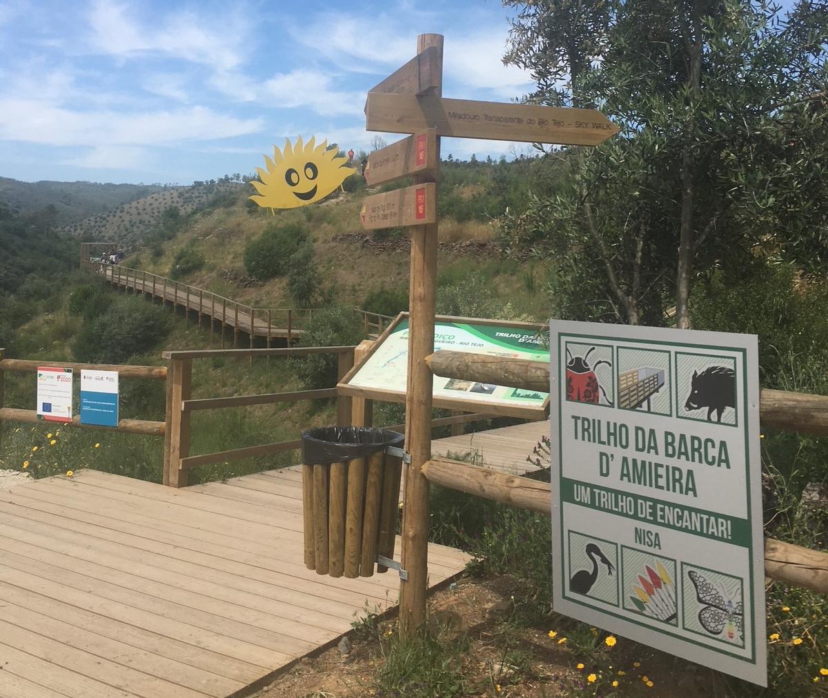 Así es la ruta Trilho da Barca D'Amieira, en la región del Alentejo