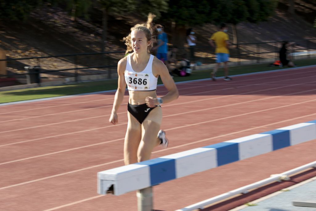 Campeonato regional de atletismo. Primera jornada