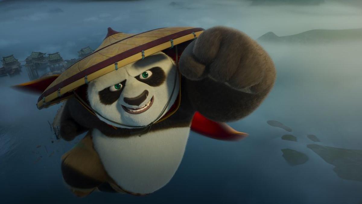 Una imagen de 'Kung Fu Panda 4'.