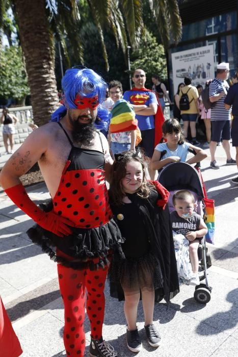 Desfile del "Orgullo del Norte", en Gijón