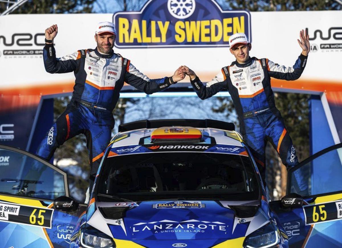 Murado sube al podio en el Rallye de Suecia