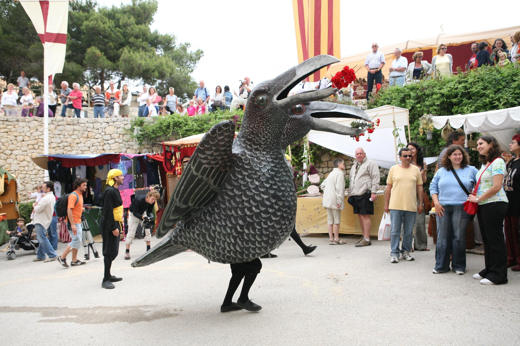 Edición de 2006 de la Feria Medieval de Ibiza.