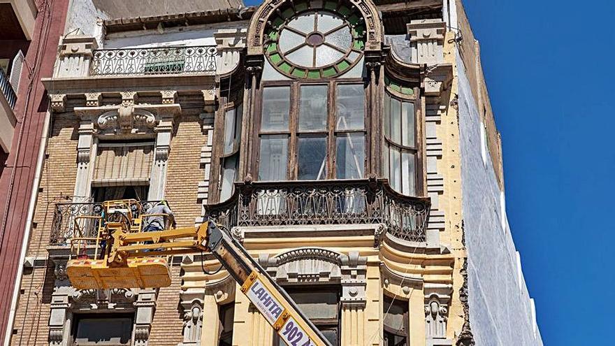 La Casa de Celestino Martínez, en la Plaza de La Merced. | A.C.