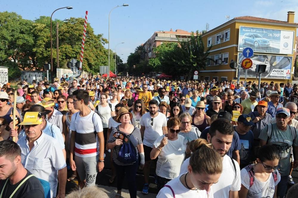 Romería de la Virgen de la Fuensanta: Paso por San