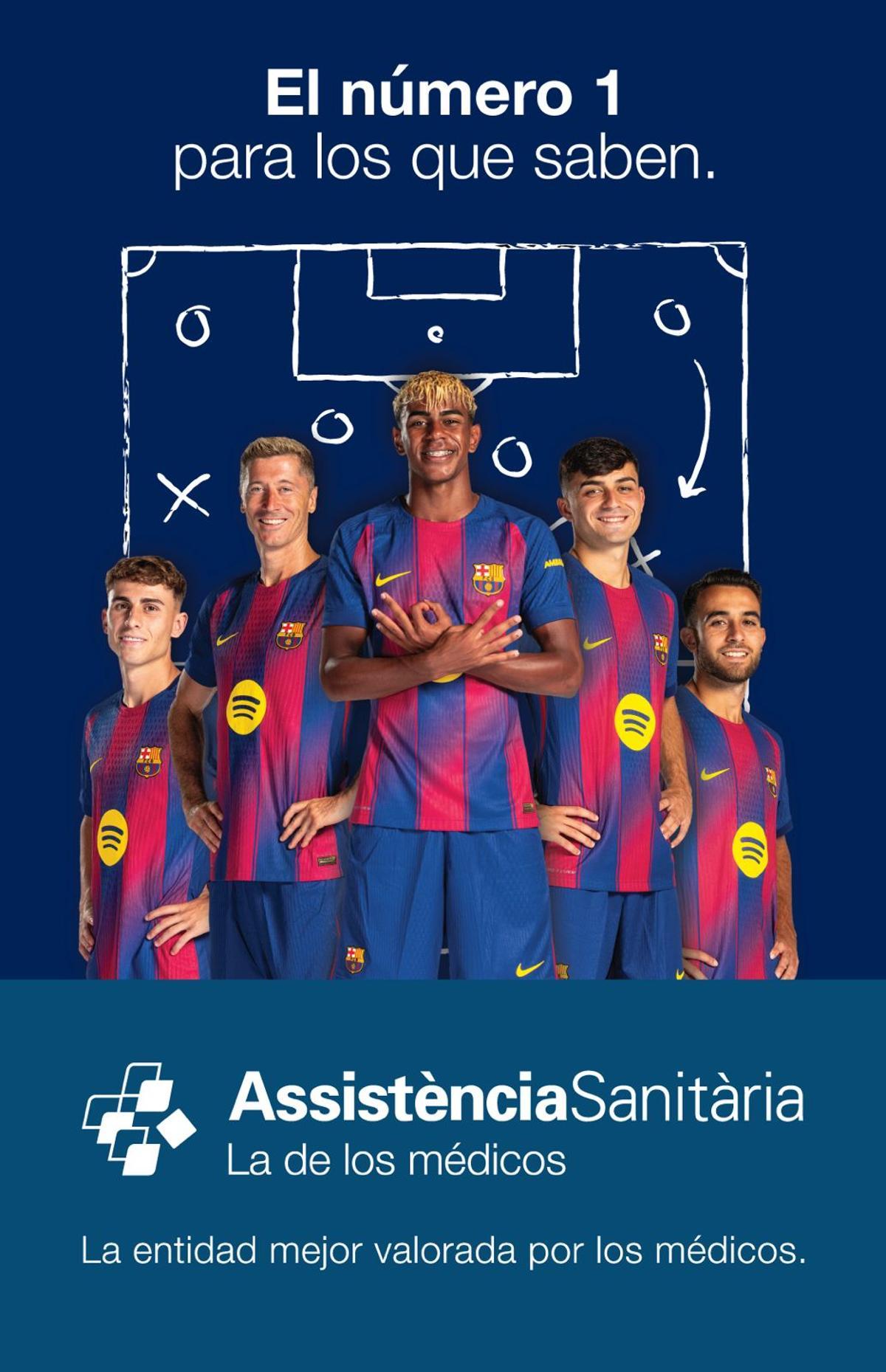 Assistència Sanitària colabora con el FC Barcelona, con quien comparte valores y búsqueda de la excelencia