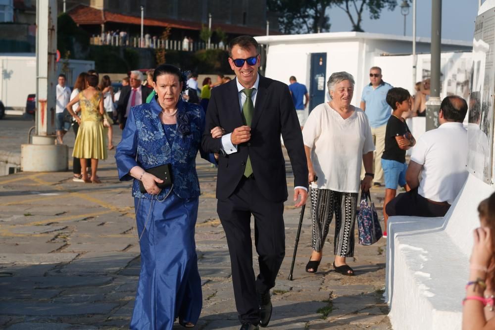 Boda en el puerto de Luanco.