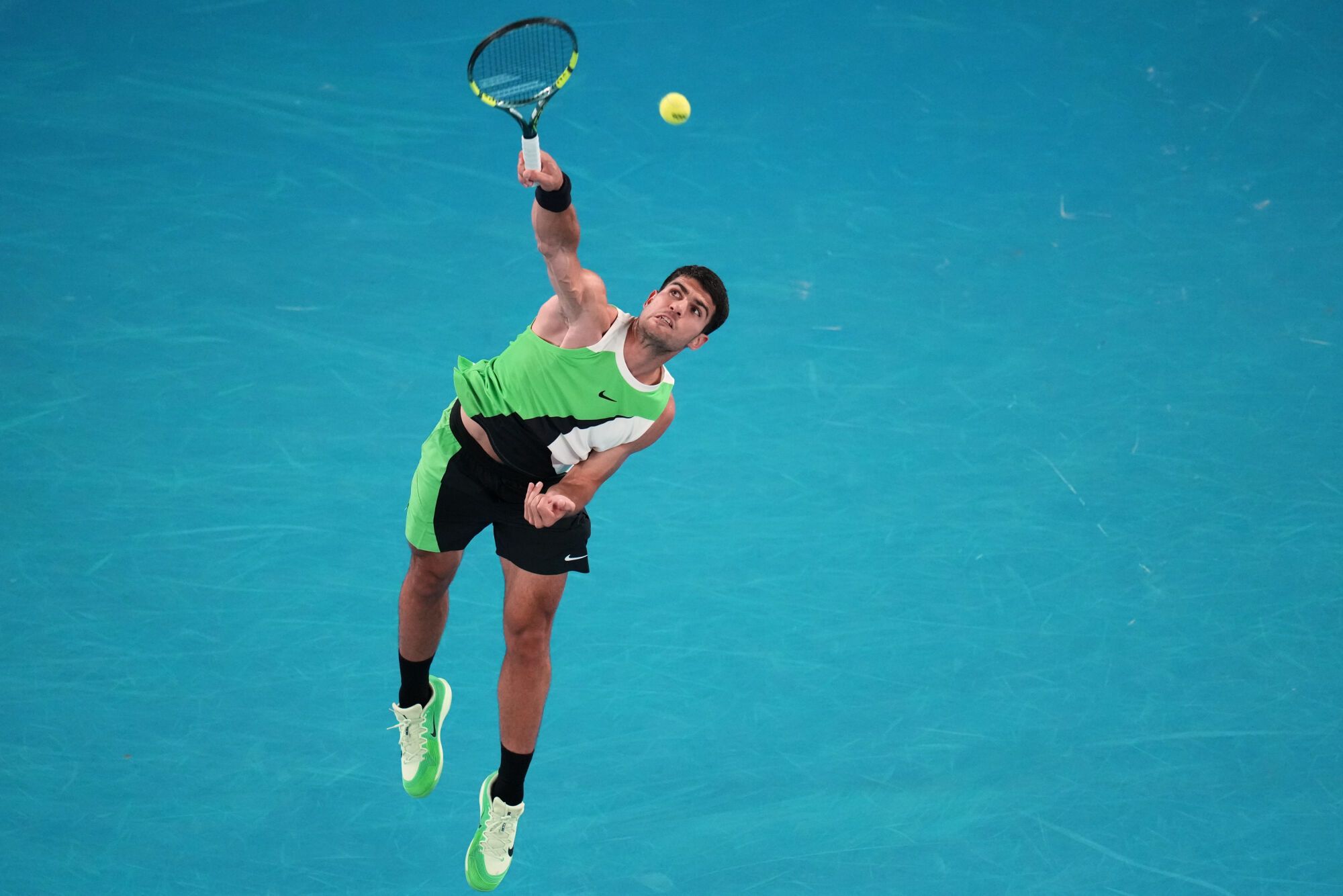 Open de Australia: Carlos Alcaraz - Adam Walton, en imágenes.