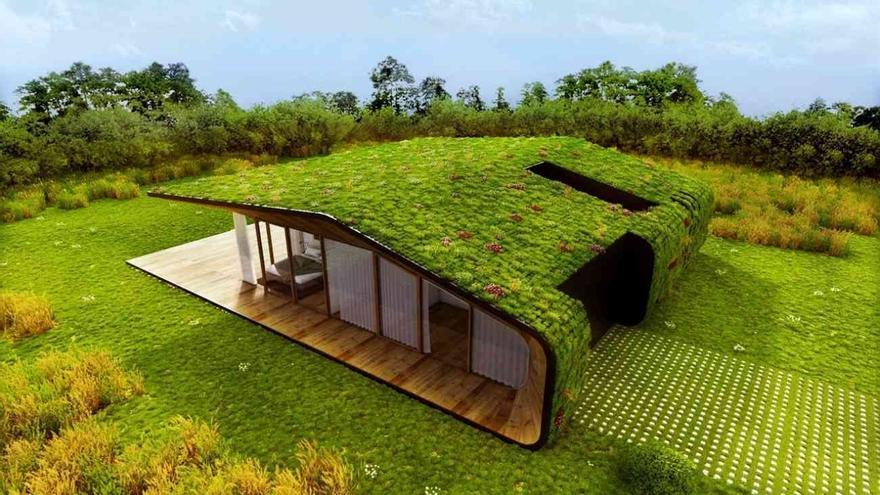 La casa prefabricada en España que se camufla en la naturaleza