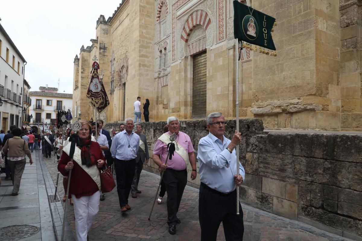 La Virgen de la Cabeza recorre las calles del casco histórico