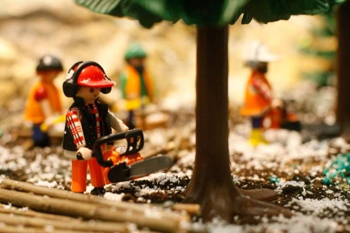 El belén llega al Etnográfico en forma de Playmobil