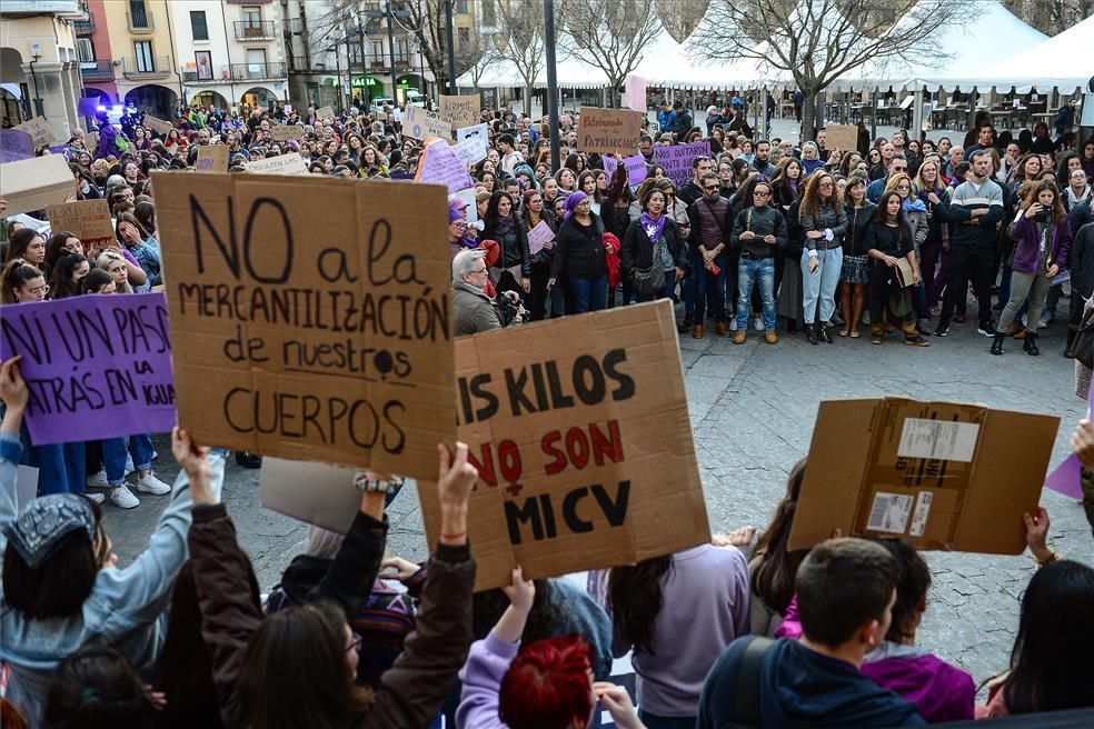 Las imágenes de la marea morada del 8 de marzo