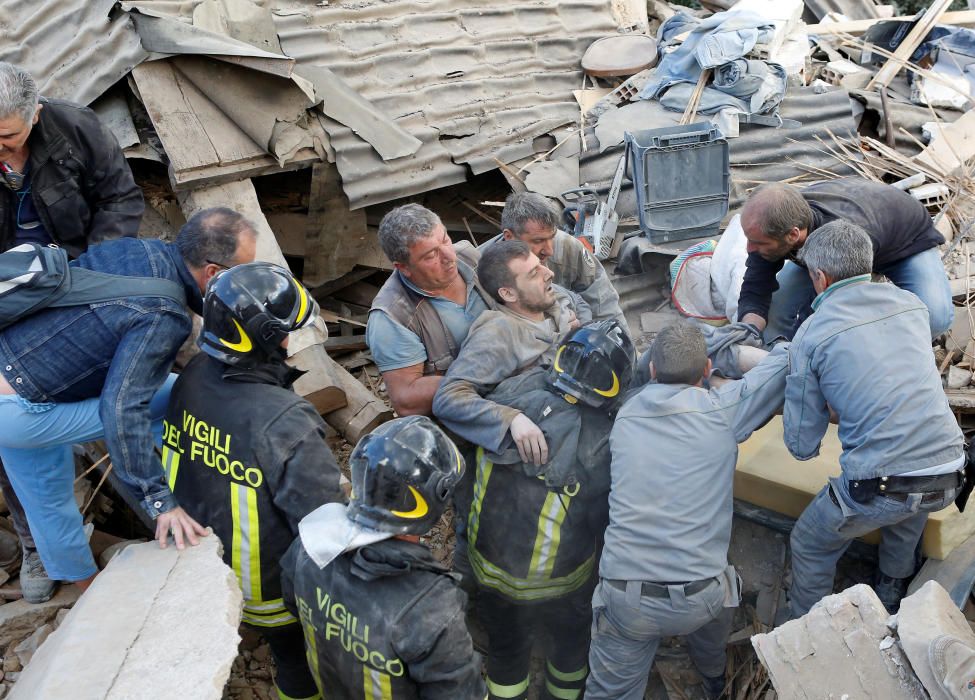 Terremoto en el centro de Italia