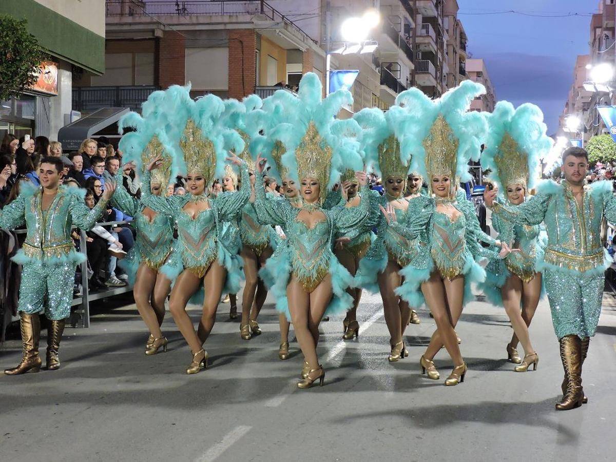 Las imágenes del desfile del Carnaval de Águilas (15 de febrero)