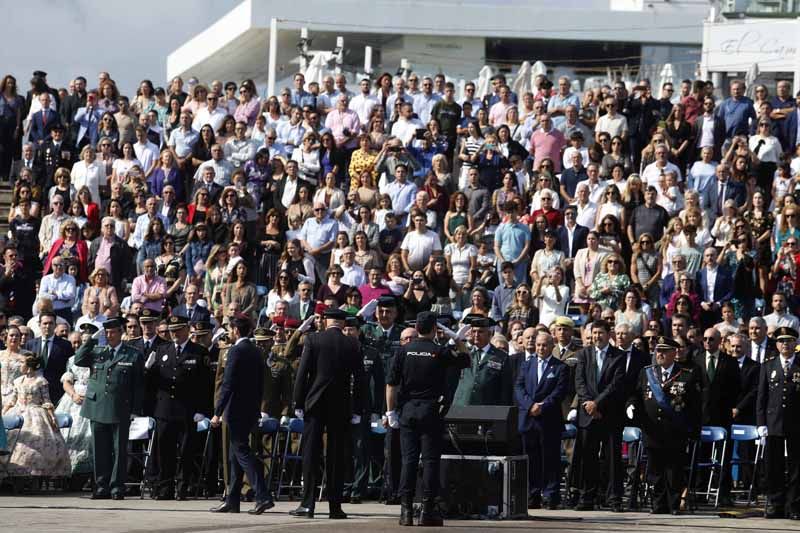 Celebración del día de la Policía Nacional en València