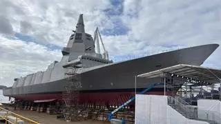 La Armada botará la próxima semana su fragata más moderna: la Roger de Lauria