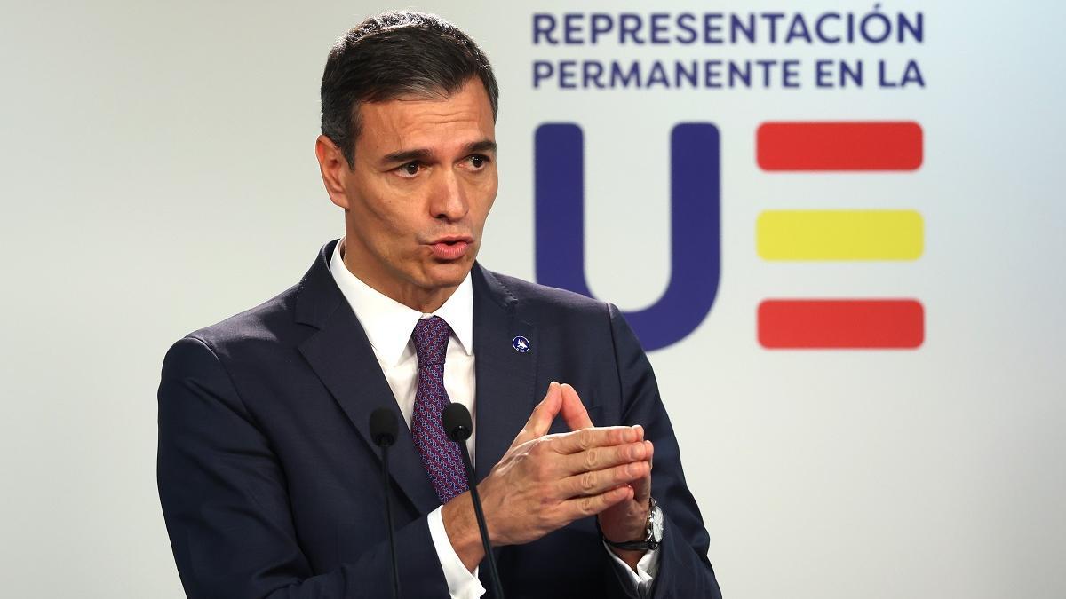 El presidente del Gobierno en funciones, Pedro Sánchez