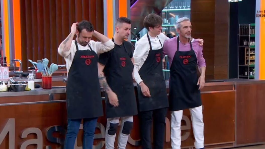 'Masterchef': Francesc expulsado tras una desatrosa prueba de eliminación