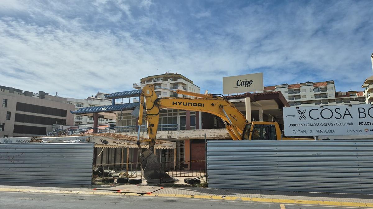 Imagen actual de los locales de Peñíscola Playa.