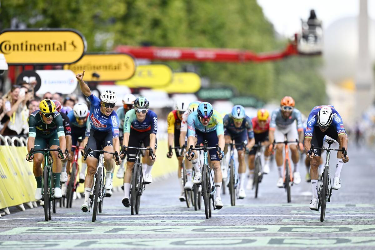 Las mejores imágenes de la 21ª etapa del Tour de Francia.