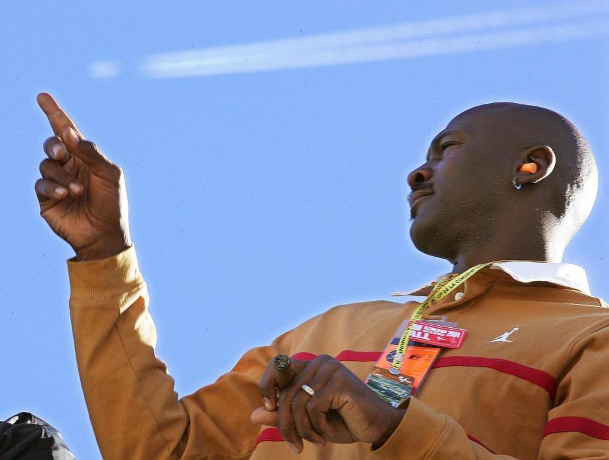 Michael Jordan en 2004 en Cheste MotoGP Michael Jordan en 2004 en Cheste MotoGP