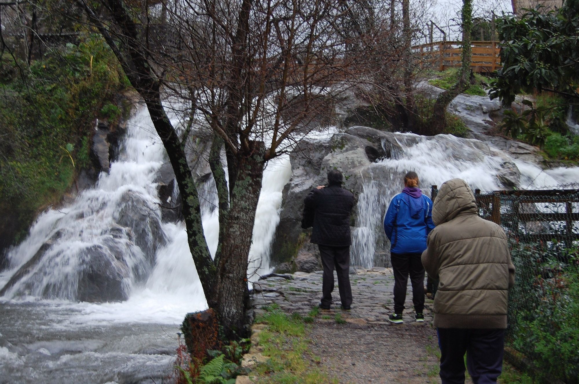 A fervenza de A Feixa en Redondela