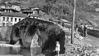 Aquella Asturias en blanco y negro: las fotos antiguas de Laviana