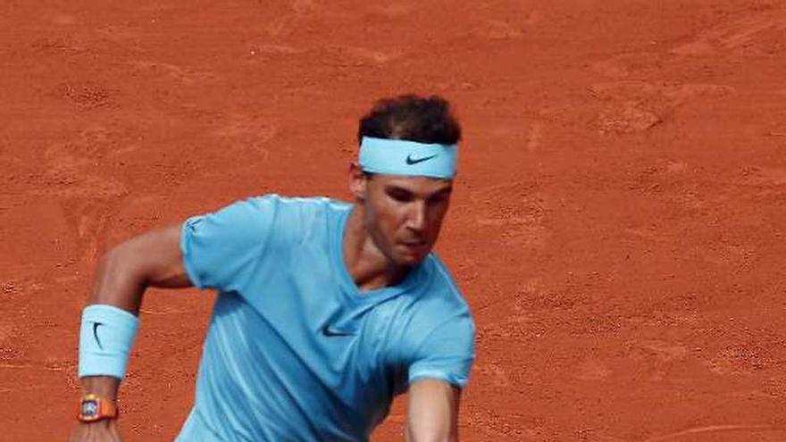 Rafa Nadal se libra de forma veloz de Gasquet