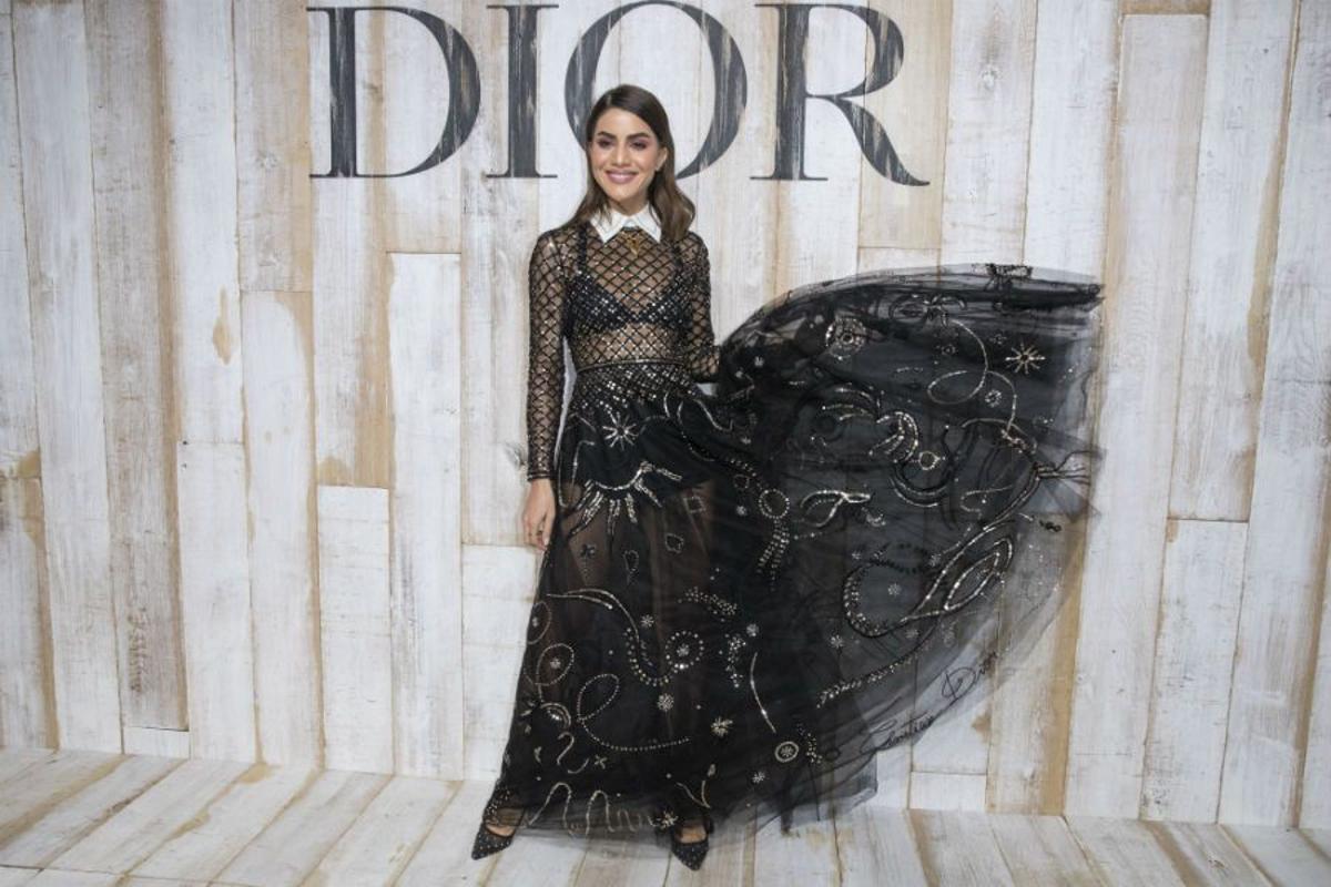 Camila Coelho en el desfile crucero de Dior