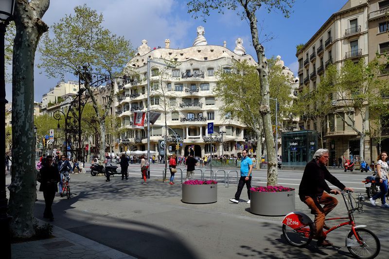 La Pedrera y Passeig de Gracia