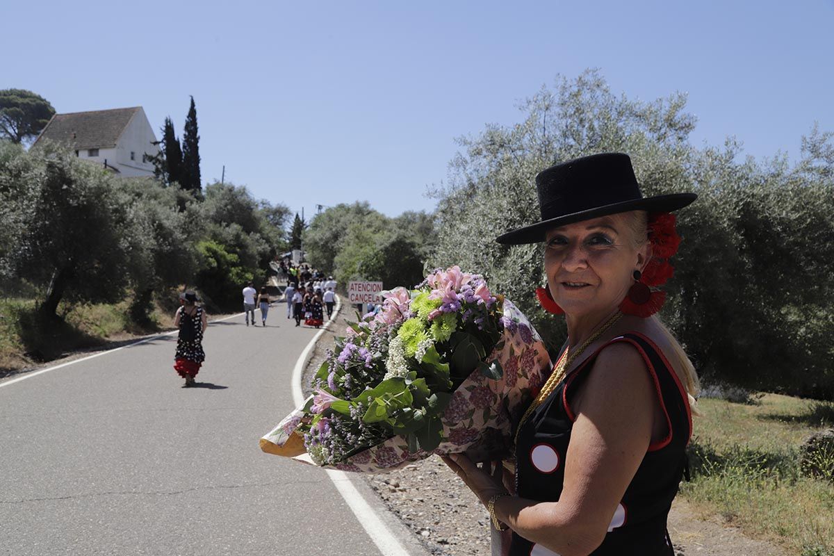 Color y alegría camino del santuario: imágenes de la romería de la Virgen de Linares