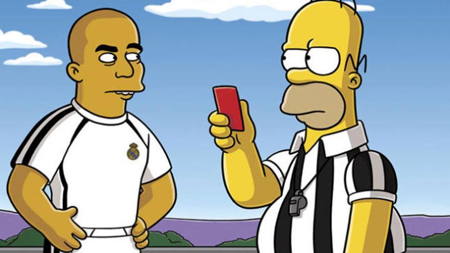 Homer Simpson arbitrará en el Mundial de Brasil