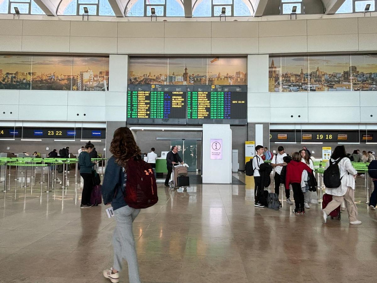 Imagen de archivo del aeropuerto de Valencia.