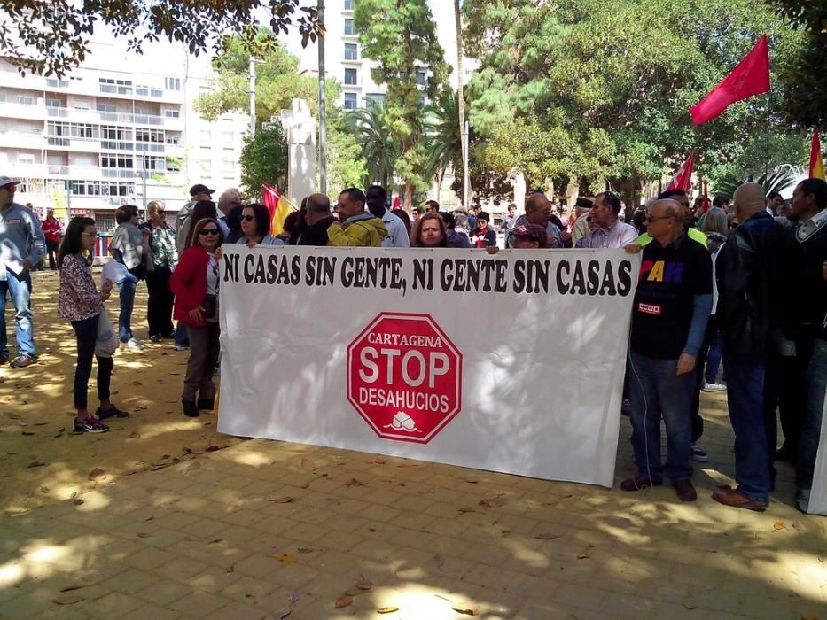 Manifestación del 1 de Mayo en Cartagena