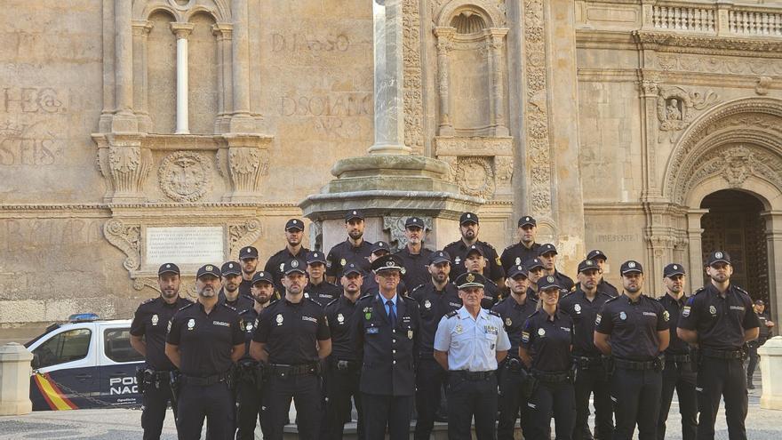 La Policía Nacional incorpora a 27 agentes nuevos en la ciudad de Murcia