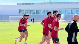 Gudelj regresa parcialmente en la vuelta a los entrenamientos del Sevilla