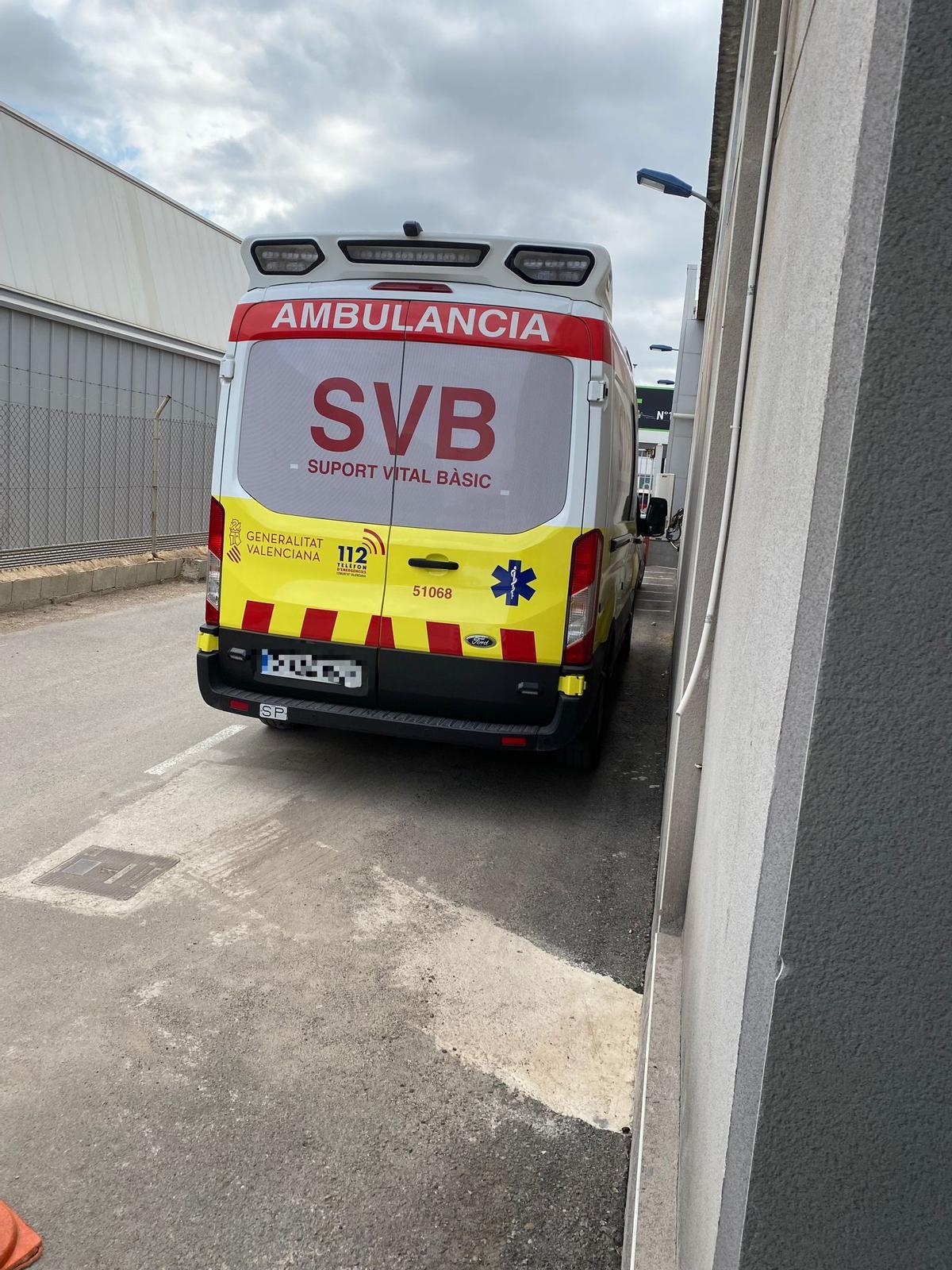 Ambulancia en Santa Pola