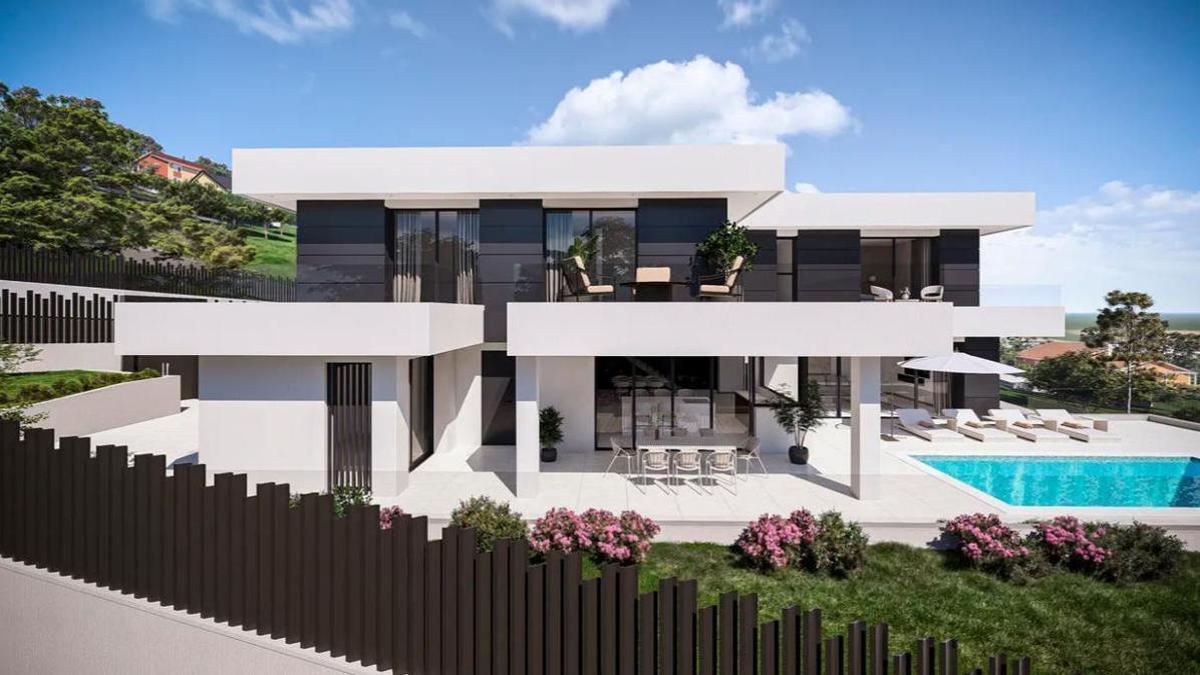 Infografía de la espectacular vivienda