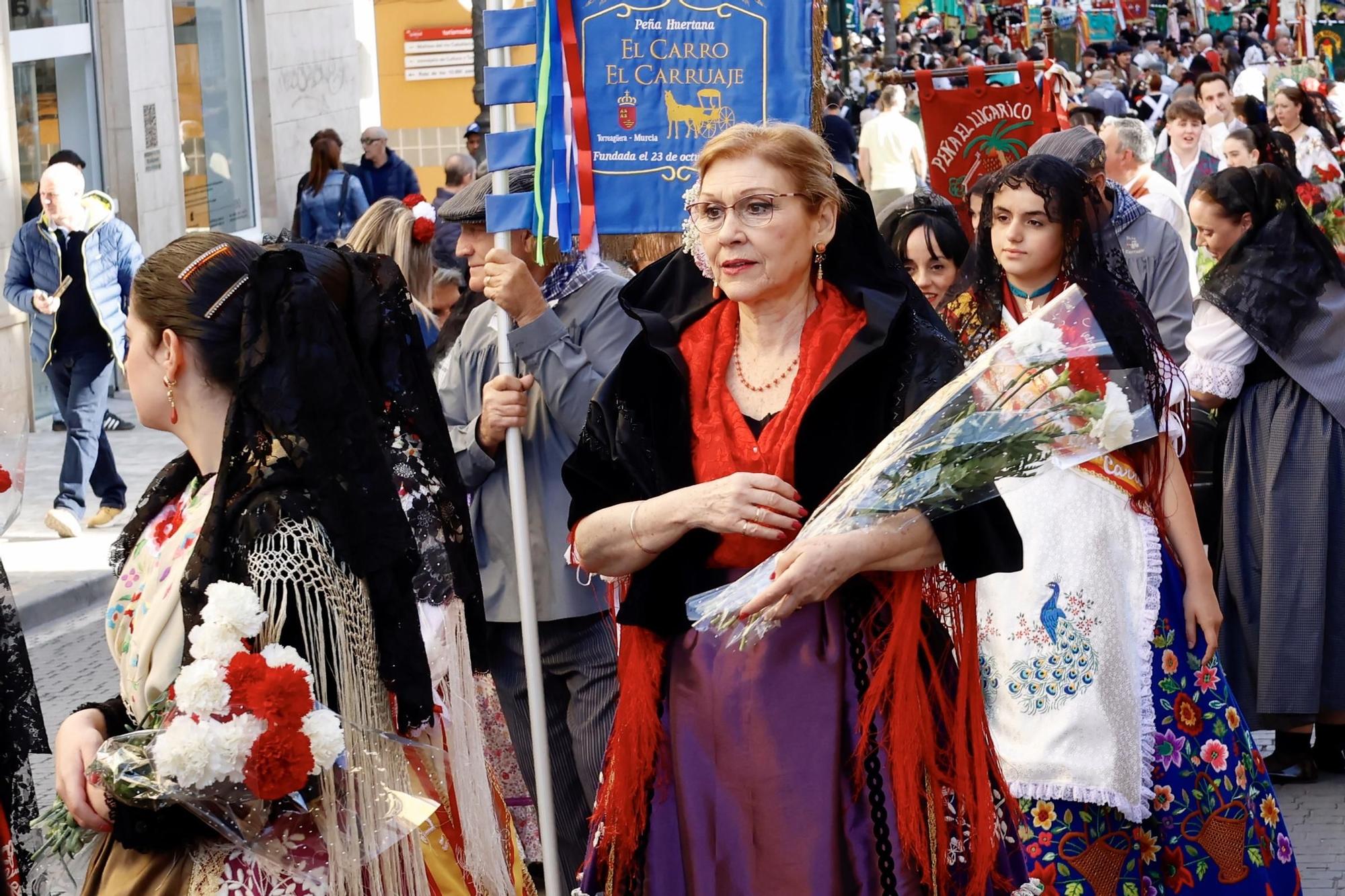 Ofrenda floral a la Virgen de la Fuensanta