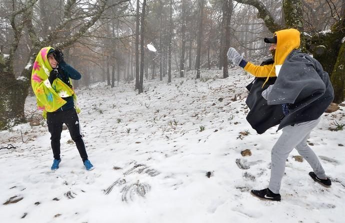 NIEVE CUMBRE GRAN CANARIA