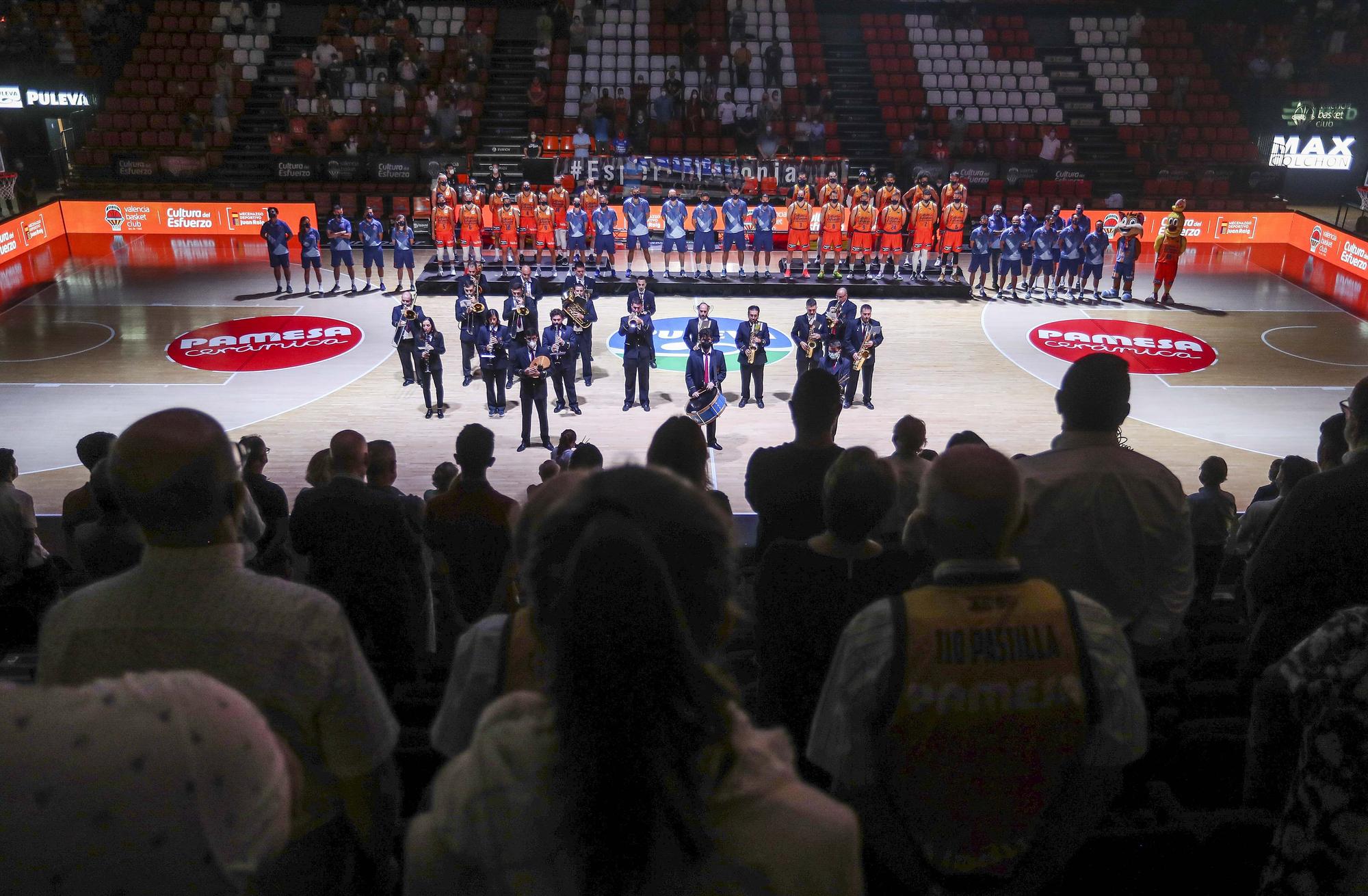 La espectacular presentación del Valencia Basket