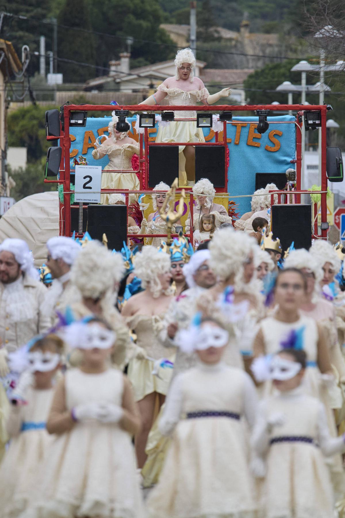 La rua del Carnaval de Santa Cristina d'Aro en imatges La rua del Carnaval de Santa Cristina d'Aro en imatges
