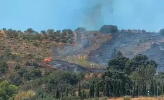 El Infoca da por estabilizado el incendio forestal de Almuñécar