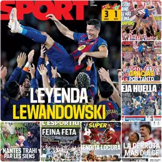 Las despedidas protagonizan las portadas
