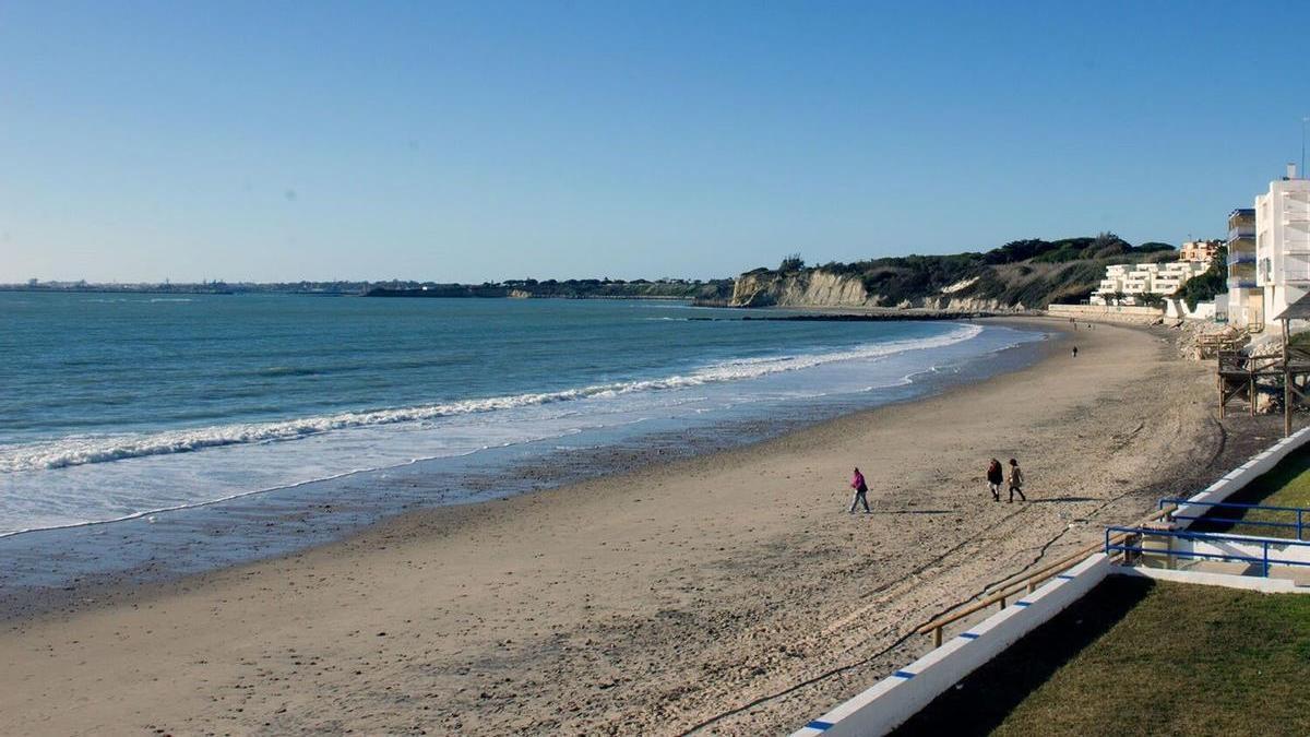Playa de Fuentebravía en El Puerto.