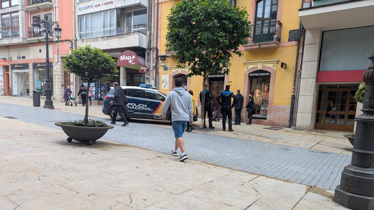 Intervención de la Policía en la Cámara