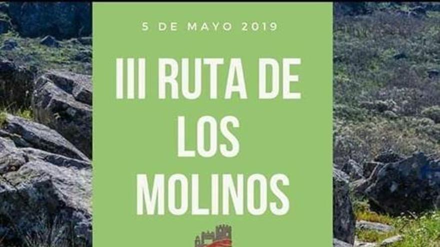 La III Ruta de los Molinos de Montánchez será el domingo 5 de mayo