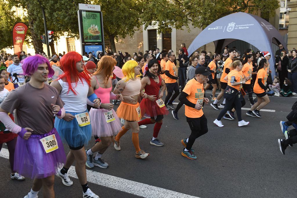 La San Silvestre 2025 en Murcia, en fotografías